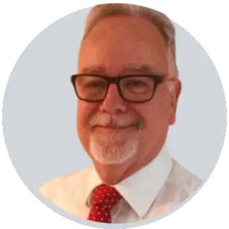 Man in white shirt and tie